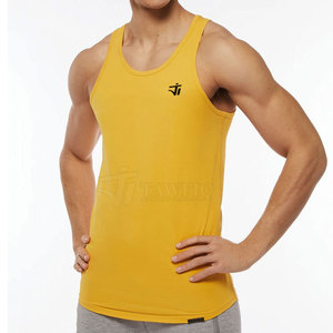 Ropa deportiva Camiseta sin mangas de secado rápido para hombre Camiseta sin mangas de algodón poliéster hecha de alta calidad para hombre - Product Image 2