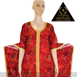 Écharpe en dentelle dorée respirante grande taille accessoires de vêtements musulmans traditionnels abaya imprimée en rayonne pour le Moyen-Orient africain rapide - Product Image 6