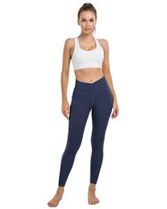 Pantalones de Yoga con Logotipo Personalizado, Poliéster de Secado Rápido, Ropa Deportiva para Fitness, Baile, Leggings de Compresión para Mujer - Product Image 1