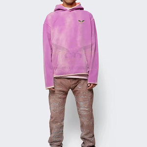 Venta caliente Nueva llegada Pullover Sun fade Sudaderas con capucha para hombres Estilo único Transpirable Sun fade Sudaderas con capucha en el mejor material - Product Image 2