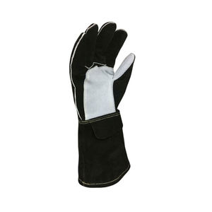 ถุงมือเชื่อมหนังหนาแบบสั่งทำถุงมือป้องกันงานกันลื่นระบายอากาศได้ดีฟังก์ชั่นป้องกันไฟ - Product Image 2