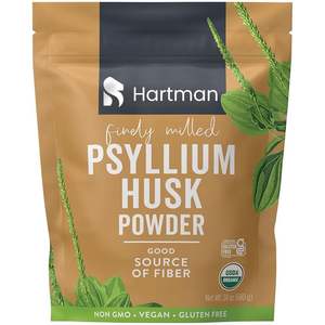 Polvo de Cáscara de Psyllium, Suplemento de Fibra Natural para Mejorar la Digestión, Movimientos Intestinales Regulares y Limpieza, para Adultos No Embarazadas - Product Image 1