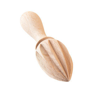 Extracteur de jus de citron en bois écologique Cuisine Bar Presse-jus de citron pièce design avec produit de vente - Product Image 4