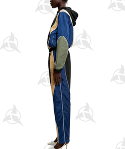 Best Quality Wholesale Women's Winter Casual Windbreaker Tracksuits Set Two Piece Half Zip Pullover <b>100</b>% <b>Nylon</b> Lightweight - Product Image 5