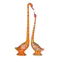 Sculpture d'éléphant plaquée or de designer avec détails sophistiqués, sculpture animale décorative moderne pour l'intérieur de la maison ou du bureau