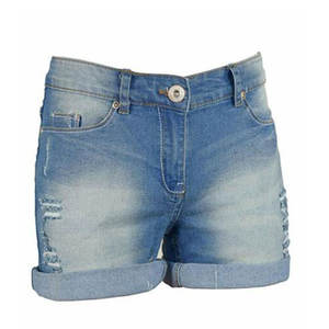 Pantalones cortos vaqueros de cintura alta para mujer Nueva ropa de boutique de verano con cremallera Denim transpirable para damas - Product Image 3