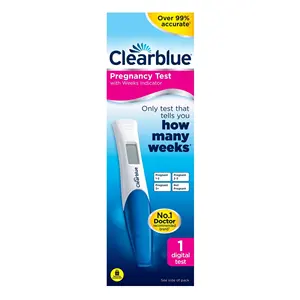 2つのテストのClearblue迅速検出妊娠テストキット