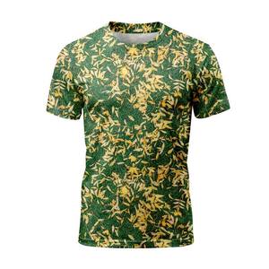 Venta al por mayor 100% poliéster hombres malla deporte camisetas sublimación impresión OEM patrones personalizables 300 gramos para promociones - Product Image 4