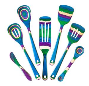 Service à salade artisanal écologique en résine, compatible lave-vaisselle, design moderne, couleur personnalisable disponible, pour la maison et la cuisine, fabriqué en Inde - Product Image 6