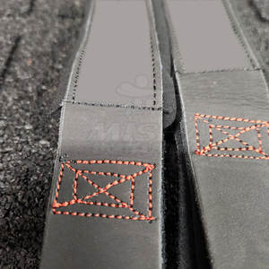 Les sangles de levage en cuir renforcent la force de préhension et la technique avec des sangles de levage en cuir robustes - Product Image 3