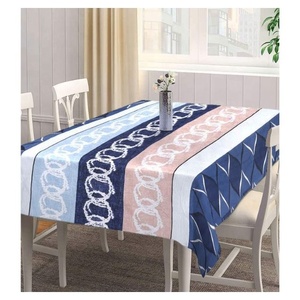 New Beautiful Solid <b>Table</b> Cover Hotels Handmade 100% Organic Cotton Fabric Waterproof Disposable Customized Color Outdoor Use - Product Image 3