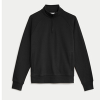 Service OEM Sportsly – Ensemble sweat à capuche unisexe personnalisé brodé, en polaire respirant, couleur unie, avec fermeture éclair quart de tour, haute qualité, 100 % coton