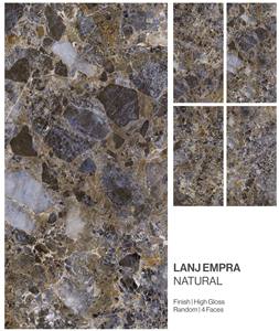 กระเบื้องพอร์ซเลน LANG EMPRA NATURAL 600x1200 ผิวมันเงา - Product Image 1