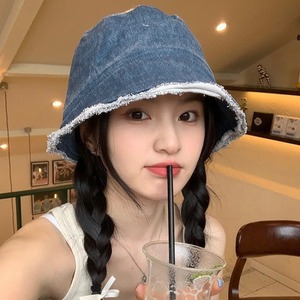 Chapeau bob rétro en denim délavé pour homme, chapeau de pêcheur pliable tendance pour le cyclisme décontracté, les fêtes, les voyages, le jersey, l'extérieur - Product Image 5