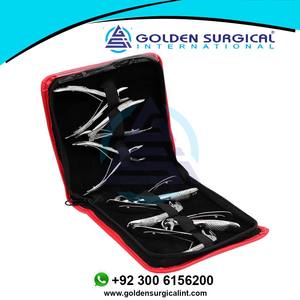 ชุดคีมถอนฟันของเด็ก7ชิ้นชุดคีมดึงฟันสแตนเลสชุดเครื่องมือผ่าตัดคลินิกทันตแพทย์เครื่องมือทันตกรรม - Product Image 6