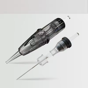 Venta caliente Tatuaje un equipo de aguja corporal línea de corte conjunto de niebla aguja de fila de una sola vez tatuaje de aguja redonda cerrada especial - Product Image 6