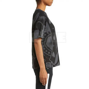 T-shirts à la mode de sublimation de meilleure qualité pour femmes avec logo personnalisé Tops d'été les plus vendus - Product Image 2