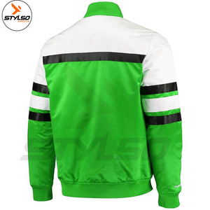 Custom Satin Varsity <b>Jacket</b> Custom Made Satin Varsity <b>Jacket</b> Satin <b>Baseball</b> Varsity <b>Jacket</b> - Product Image 2