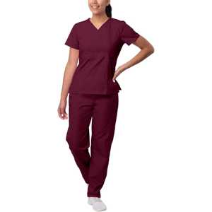 Tenues Médicales d'Été Respirantes en Polyester et Spandex, Blouses d'Hôpital Tendance Personnalisables, Uniformes Médicaux et Infirmiers - Product Image 5