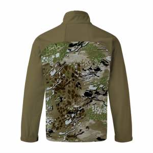 Veste de chasse respirante et coupe-vent Softshell, veste de chasse légère à manches longues de camouflage pour homme, vente en gros - Product Image 6
