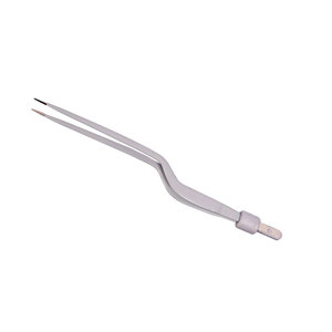 Nouvel arrivage : Forceps bipolaires réutilisables en acier inoxydable, alimentation électrique, couleur argent, taille personnalisable, logo, certifié CE, ISO13485 - Product Image 1
