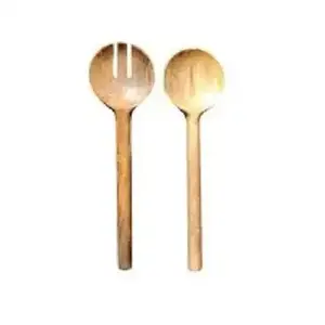 Juego de vajilla de madera de acacia ecológico de diseño moderno hecho a mano cuencos de acabado de impresión de pulido personalizados para regalos de negocios - Product Image 4