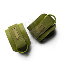 Sangle de cheville réglable en néoprène respirant de haute qualité avec logo personnalisé, unisexe, légère et confortable pour la musculation et l'entraînement