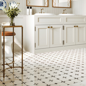 <span class=keywords><strong>Piastrelle</strong></span> in Ceramica a Mosaico Floreale Blu 200x200mm <span class=keywords><strong>Antiscivolo</strong></span> Antibatteriche Design Moderno <span class=keywords><strong>per</strong></span> Bordi e Accenti di Interni e Cortili - Product Image 6