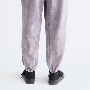 Pantalones Deportivos Vintage 100% Algodón con Logotipo Personalizado, Pantalones para Hombre Lavados, Nueva Llegada 2025, Hechos a Medida, Talla Grande, Joggers con Lavado Ácido para Hombre - Product Image 4