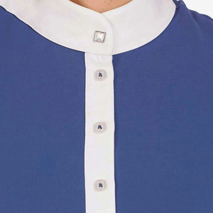 เสื้อโปโลผู้หญิงสั่งทำพิเศษ ผ้าฝ้ายเป็นมิตรกับสิ่งแวดล้อม ระบายอากาศได้ดี แห้งเร็ว สีตามสั่ง ชุดขี่ม้าที่สวมใส่สบาย - Product Image 3