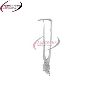 Nuevo emasculador SERRA MODIFIED, instrumento veterinario, herramienta de castración, pinza de trinquete de acero, clase I quirúrgica. - Product Image 2