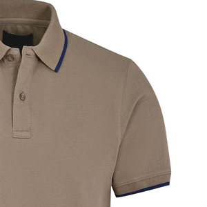 Personalizado de alta calidad de los hombres más tamaño de manga corta de algodón para la camisa de polo Nuevo diseño de color sólido de estilo casual Camisa de polo de los hombres - Product Image 6
