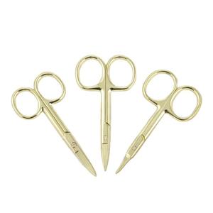 Ciseaux à cuticules en acier inoxydable incurvés et pointus personnalisés, outil de manucure et de pédicure de précision pour salon, beauté personnelle - Product Image 4