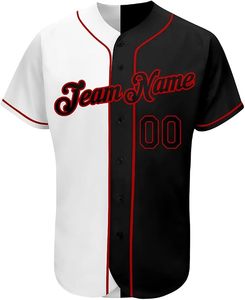 Maillots de baseball et de softball unisexes respirants sur mesure, service OEM, vêtements de sport par sublimation, design personnalisé, grandes tailles, antibactériens - Product Image 2
