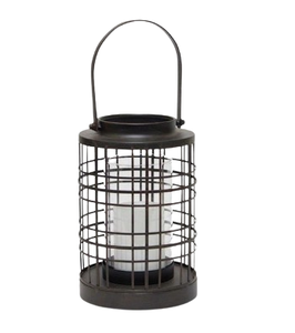 Lanterne suspendue filaire pour table, intérieur et extérieur, couleur noir mat, porte-bougie, décoration de la maison, décoration de mariage, décoration de restaurant - Product Image 4