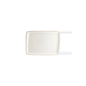 Premium Retro Move Porcelain Rectangular Serving <b>Plate</b> 36x25 cm Stylish Modern <b>Large</b> Dishwasher Safe for Party - Product Image 1