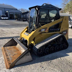 2015 CAT 247B3 Front Loader Track Skid Steer 80% Rated 2250 Lbs Lift Good <b>Rollers</b> and Drive Sprockets Used Loader - Product Image 5
