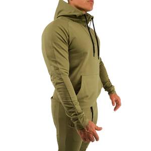 เสื้อฮู้ดฟิตเนสผู้ชายทรงเข้ารูป ออกแบบมาเพื่อการออกกำลังกายหนัก ฝึกซ้อมเพาะกาย และการเล่นกีฬาที่ต้องการประสิทธิภาพสูง - Product Image 3