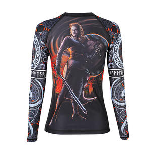 Personalizado Unisex Rash Guard Boxeo Entrenamiento Natación Equipo Estirable Secado rápido Ligero Durable Transpirable Pakistán - Product Image 4