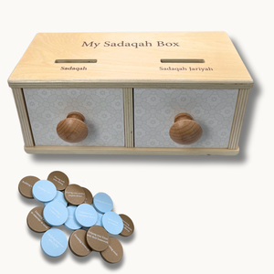 Regalo de Eid Ramadan, caja de colección de Caridad de madera Montessori caja de monedas Sadaqah (Montessori) - Product Image 5
