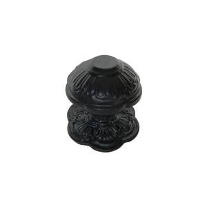 Forme ronde couleur argent poignée de serrure de porte de bureau qualité supérieure Style moderne en fonte levier poignée de porte accessoire de quincaillerie - Product Image 2