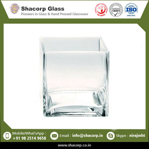Indian Exporter of <b>Square</b> Glass Votive Manufacturer In India Bulk Price - Product Image 2