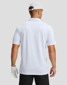 Polos en coton respirant pour hommes T-shirt polo à manches courtes avec logo personnalisé Fabricant d'usine OEM Fournisseur en gros - Product Image 3