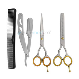 Kit de Peluquería Profesional, Tijeras, Navaja, Peines, Suministros de Peluquería, Set Profesional de Peluquería - Product Image 6