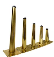 Möbel zubehör modische Esstisch basis runde goldene Edelstahl Tischbein/Möbel beine Stahls ofa Esstisch
