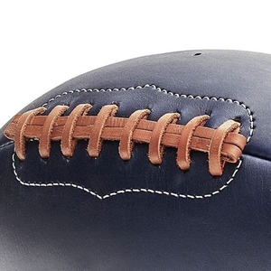 Ballon de rugby en caoutchouc fabriqué au Pakistan Ballon de rugby durable Taille officielle 5 Grip Contrôle supérieur Chaque lancer Ballon de rugby personnalisé - Product Image 6