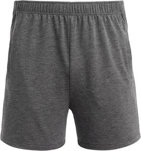Shorts de sport en coton uni pour homme, taille élastique, côtés détachables, poches à pression, récupération post-chirurgicale, utilisation en salle de sport/course à pied, respirant, séchage rapide - Product Image 3