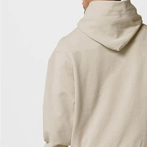 Ensemble de survêtement pour homme en molleton de coton et polyester élégant, 2 pièces, matière épaisse, sweat-shirt et pantalon de survêtement pour homme pour l'hiver, respirant - Product Image 5