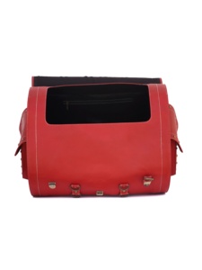 Rabada งานหัตถกรรมวินเทจทำด้วยมือหนังกันน้ำมือจับจักรยานกระเป๋าเครื่องมือหนังบัฟอุปกรณ์เสริมการเดินทางกางเกงรถจักรยานยนต์ - Product Image 6