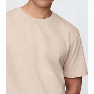 T-shirt unisexe en jersey 100% coton Nouveau T-shirt surdimensionné Hip Hop conçu sur mesure T-shirt à col rond 200 grammes Tissu Poids Solide Hommes Femmes T - Product Image 2